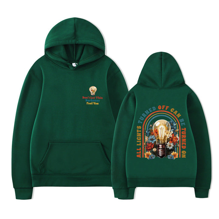 Women's hoodie with colorful design and relaxed fit Lune London