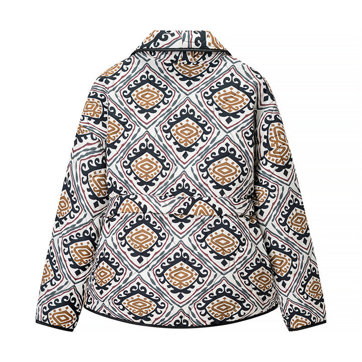 Blazer jacket for ladies with creative print and elegant fit Lune London