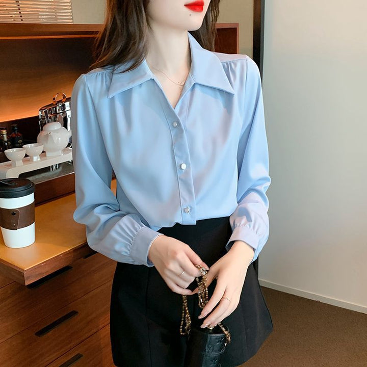 Blouse élégante pour femmes avec des détails classiques Chic & Stil