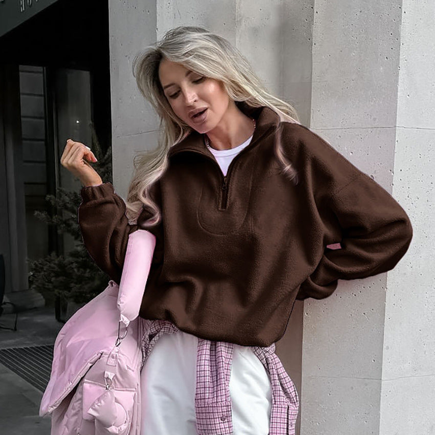 Ladies Fleece Pullover Lune London
