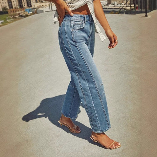 Women's High-Waisted Jeans Lune London