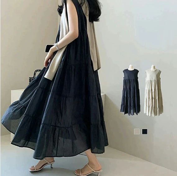 Lune London women's tiered maxi dress