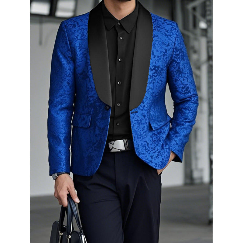 Luxury jacquard blazer for men Lune London