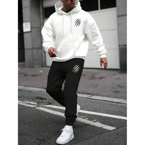 Men's tracksuit with modern graphic design and practical pockets Lune London