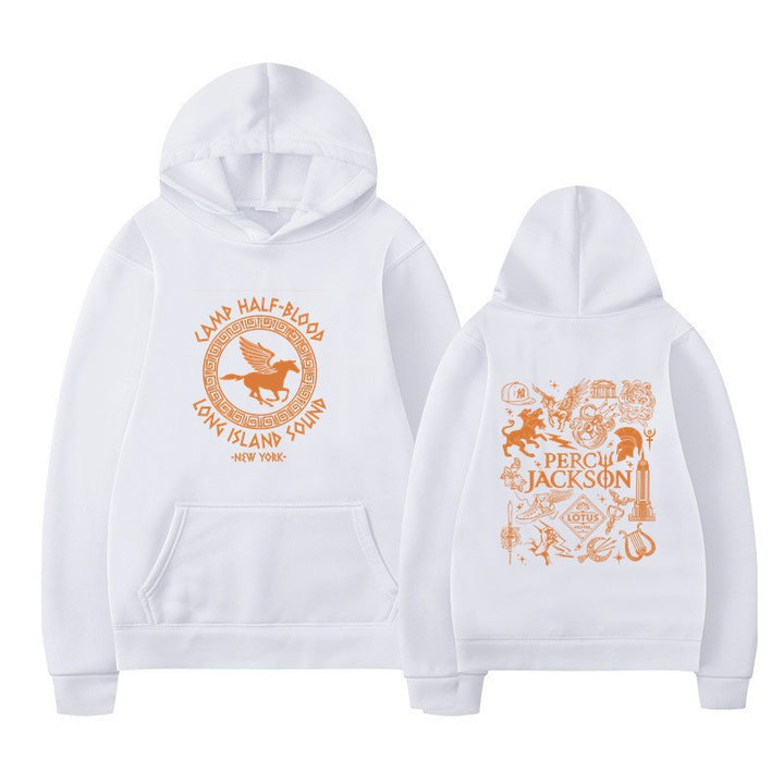 Women's hoodie with artistic mythology print Chic & Stil