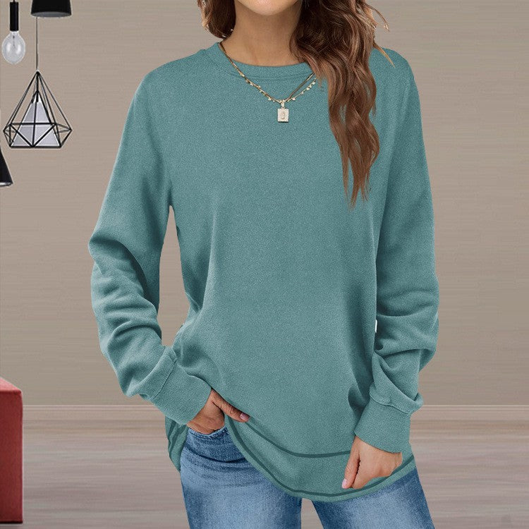 Casual long sleeve fitted women's pullover Lune London