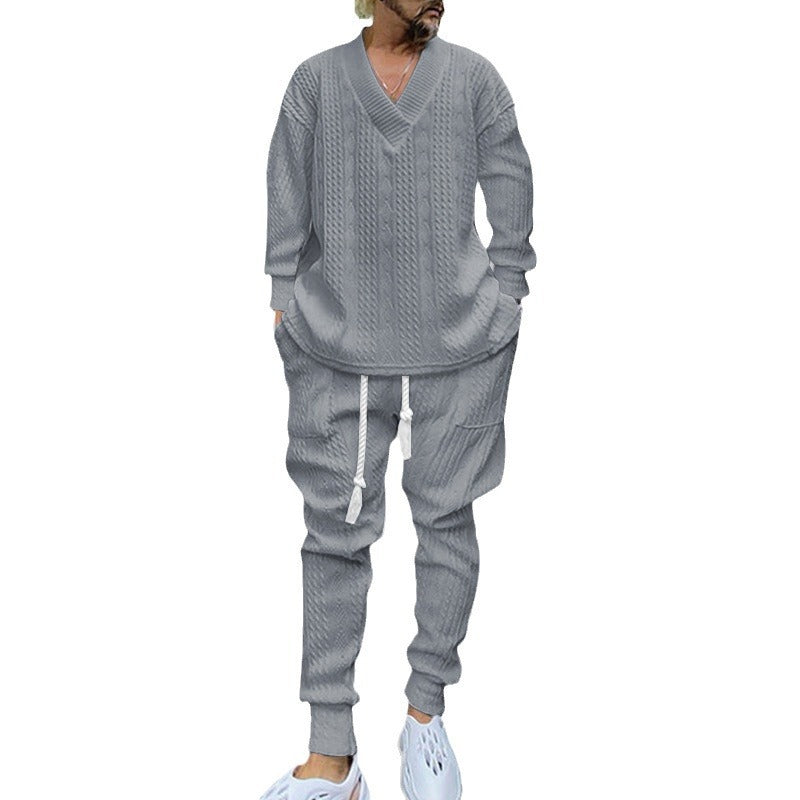 Men Knitted Sweater and Jogging Suit Lune London