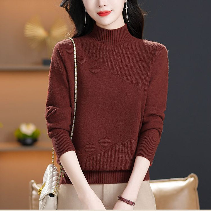 Pull en maille fine pour femmes Chic & Stil