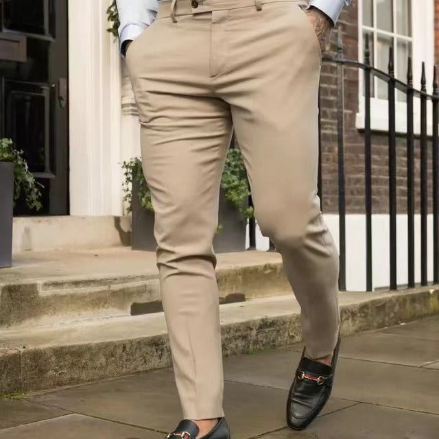 Men's Elegant and Chic Slim Fit Chino Pants Lune London
