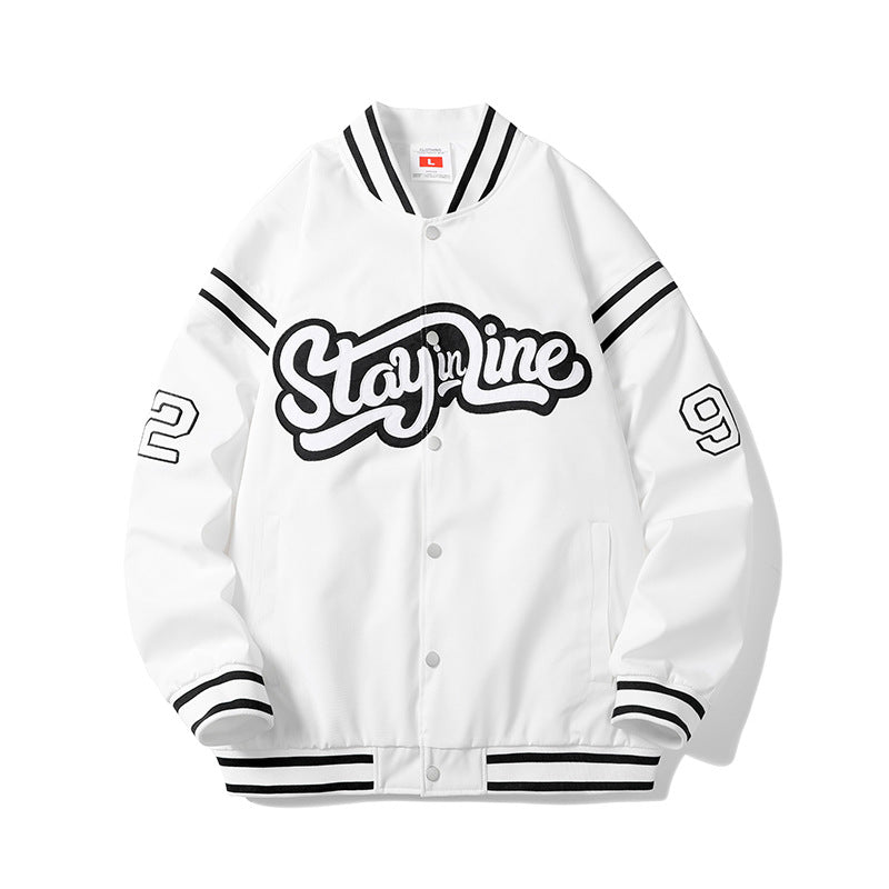 Lune London men's sporty college jacket