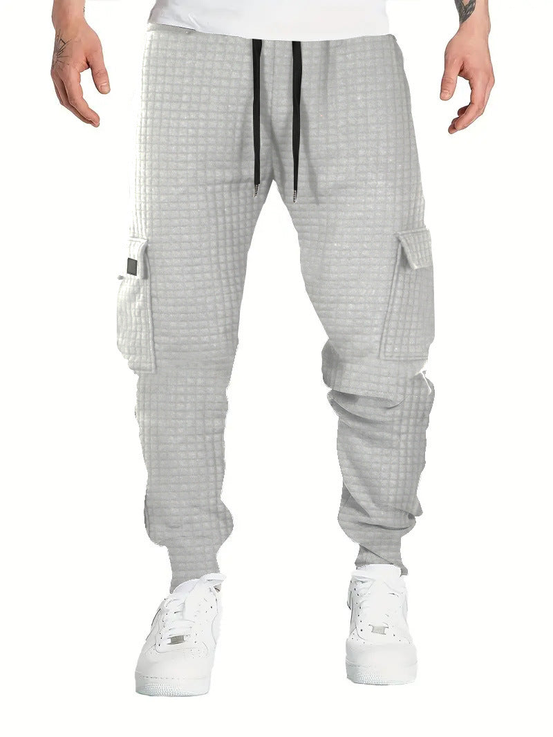 Men's cargo jogging pants with a casual chic design