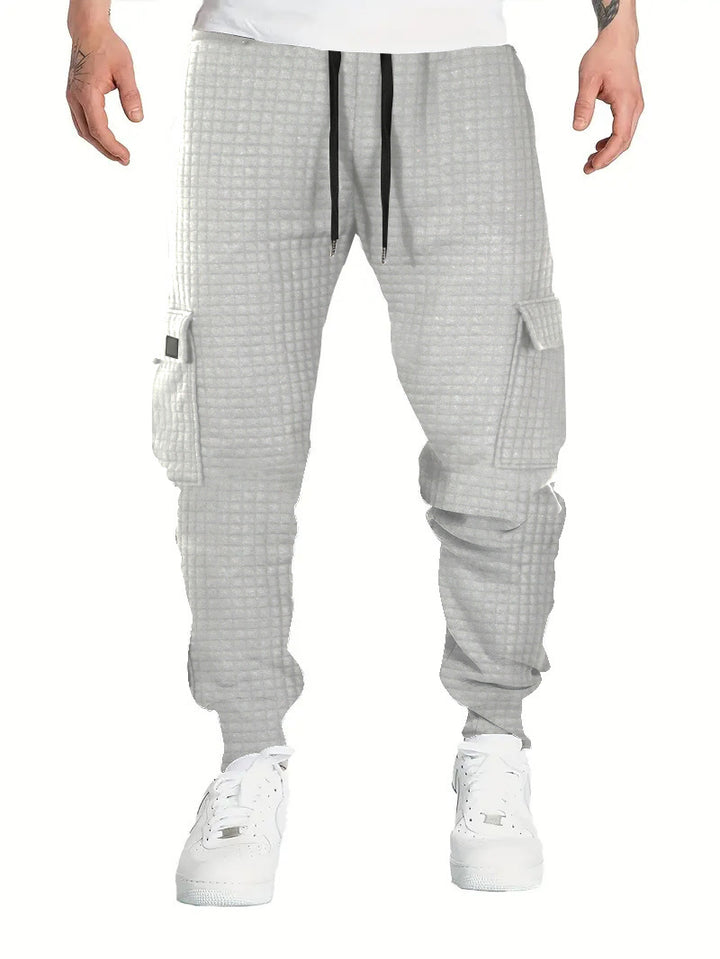 Men's cargo jogging pants with a casual chic design