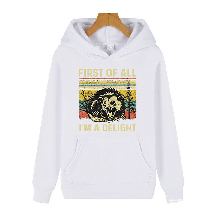 Women's hoodie with creative animal graphic and comfortable fit Chic & Stil