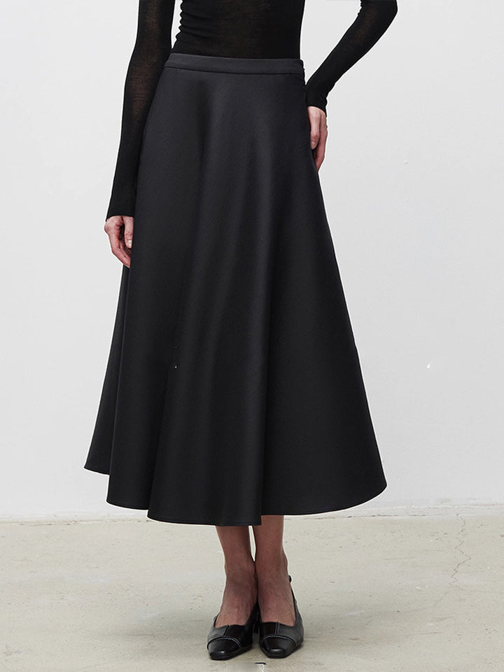 Jupe maxi élégante pour femme avec ourlet fluide Chic & Stil