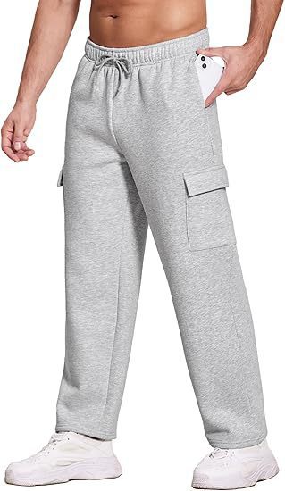 Men's cargo pants with practical side pockets Lune London