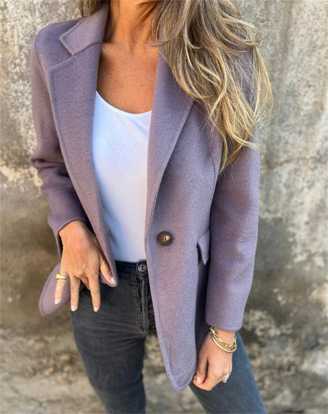 Chic and Stylish Oversized Tailored Jacket for Women