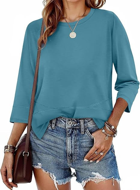 Pull décontracté femme à manches trois quarts Chic & Stil