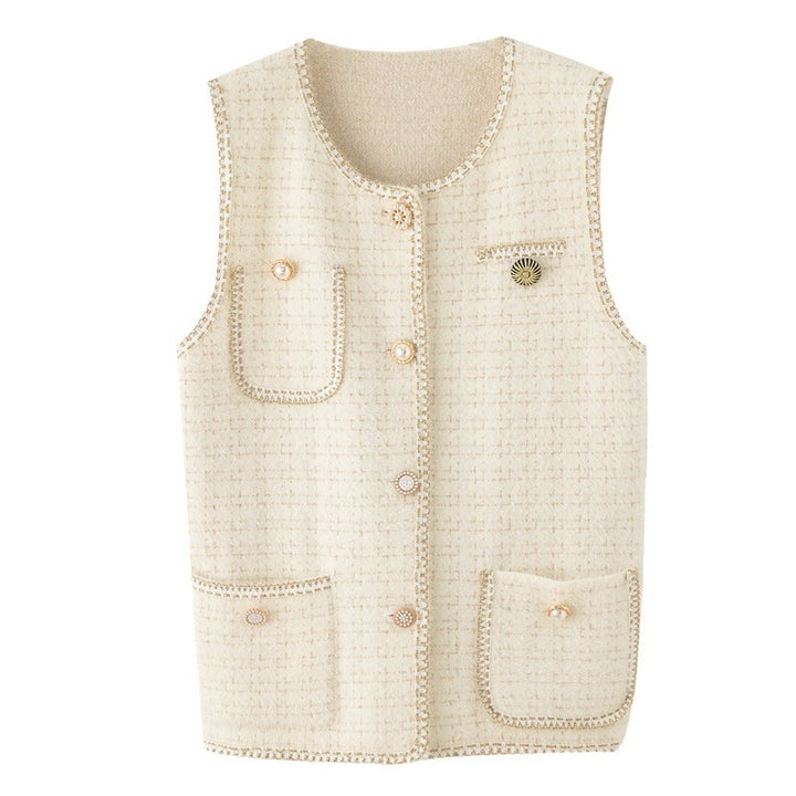 Cardigan élégant pour femmes avec boutons décoratifs et design stylé Chic & Stil