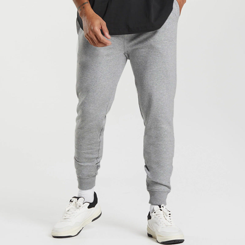 Men's sporty jogger pants with elastic waistband and practical pockets Lune London