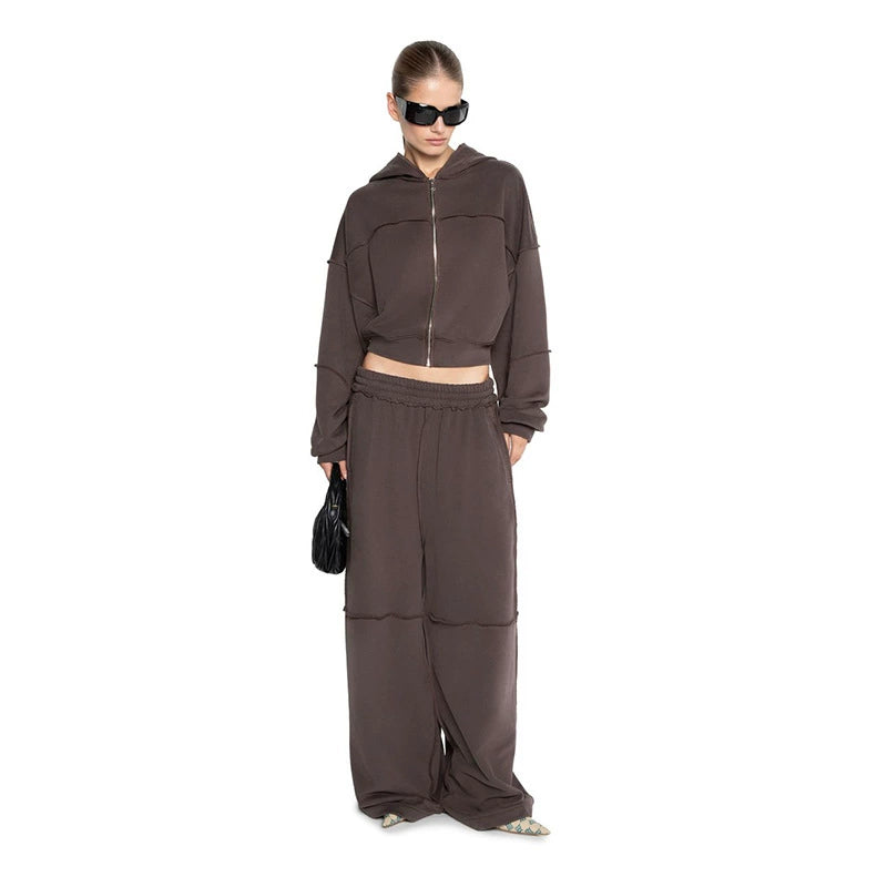 Women Relaxed-Fit Hoodie and Jogging Pants Set Chic & Style