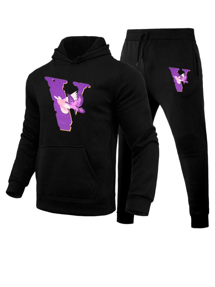 Women's Hoodie and Jogging Pants Set with eye-catching graphic pattern Lune London