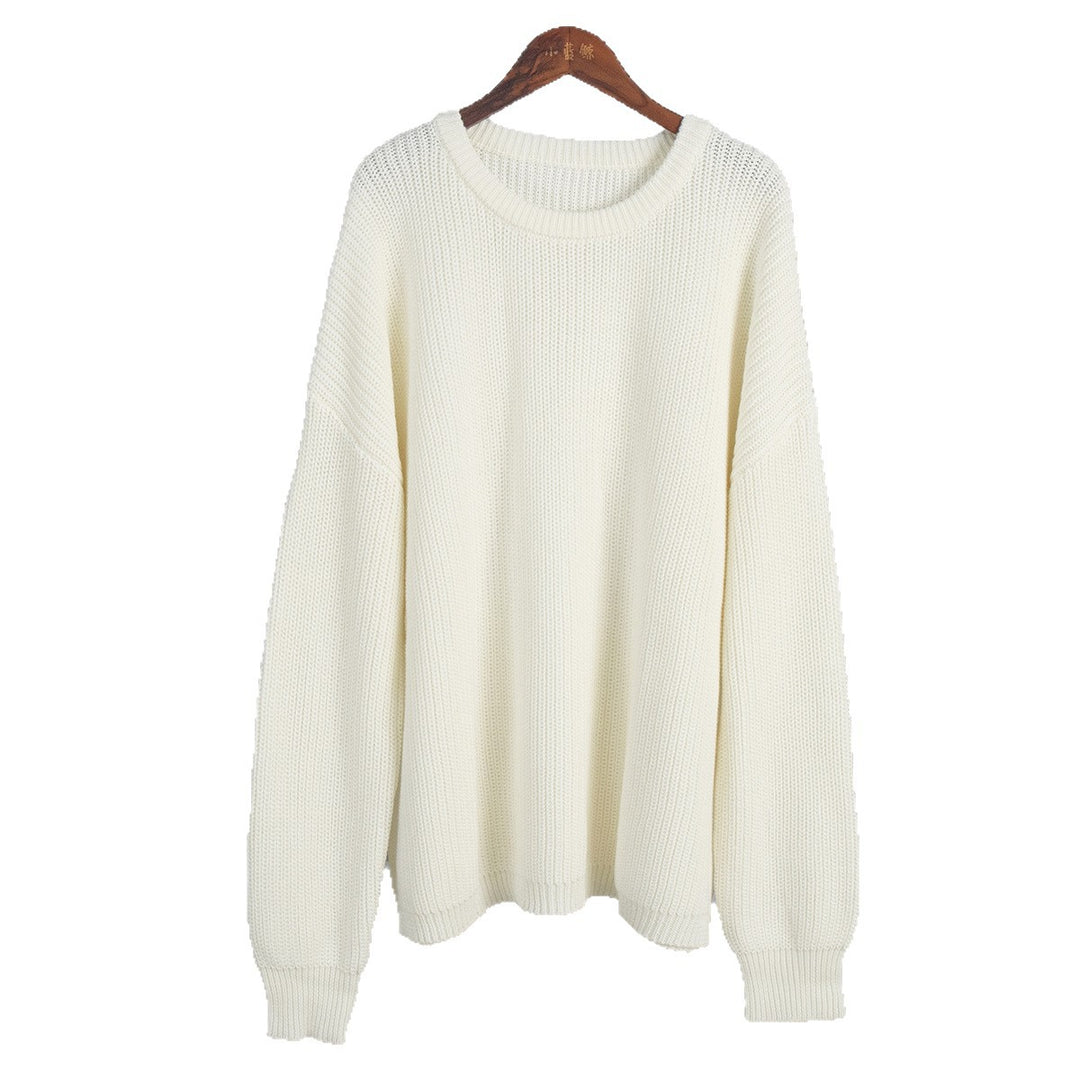 Pull en tricot surdimensionné pour femmes avec une coupe décontractée Chic & Stil