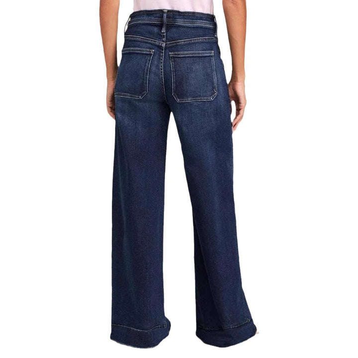 Loose high-waisted denim pants for women Lune London