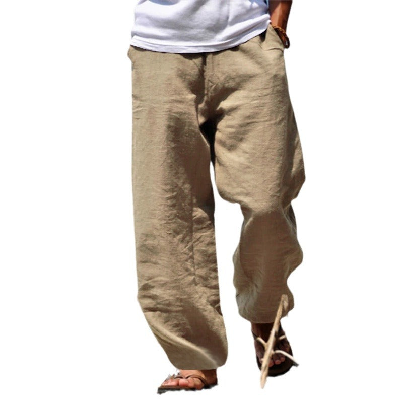 Comfortable casual pants for men with adjustable waist Lune London
