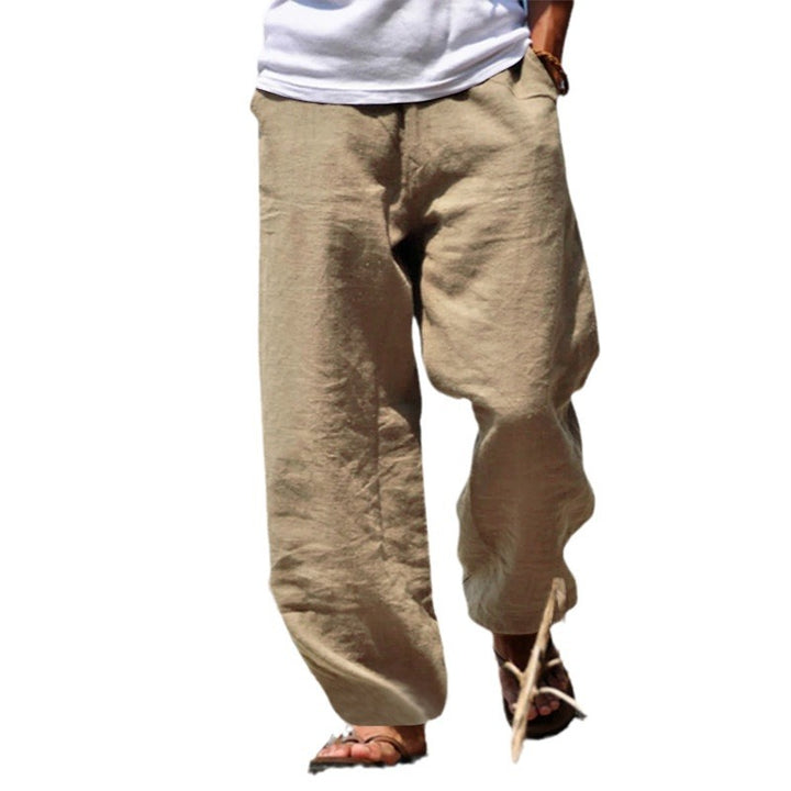 Comfortable casual pants for men with adjustable waist Lune London