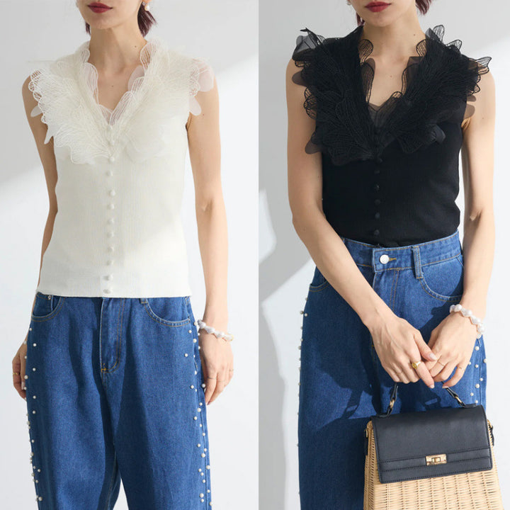 Lune London Elegant Button Blouse for Women