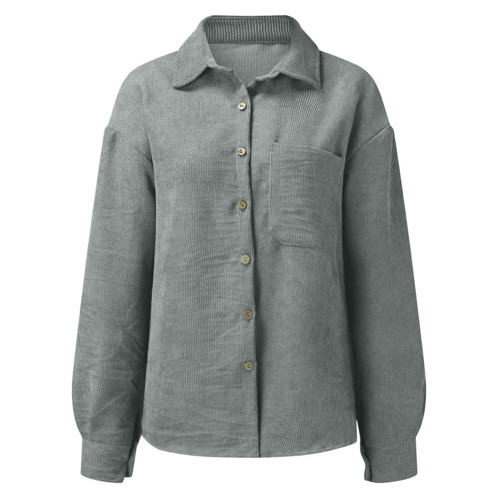 Women's Plus Size Cord Blouse Lune London