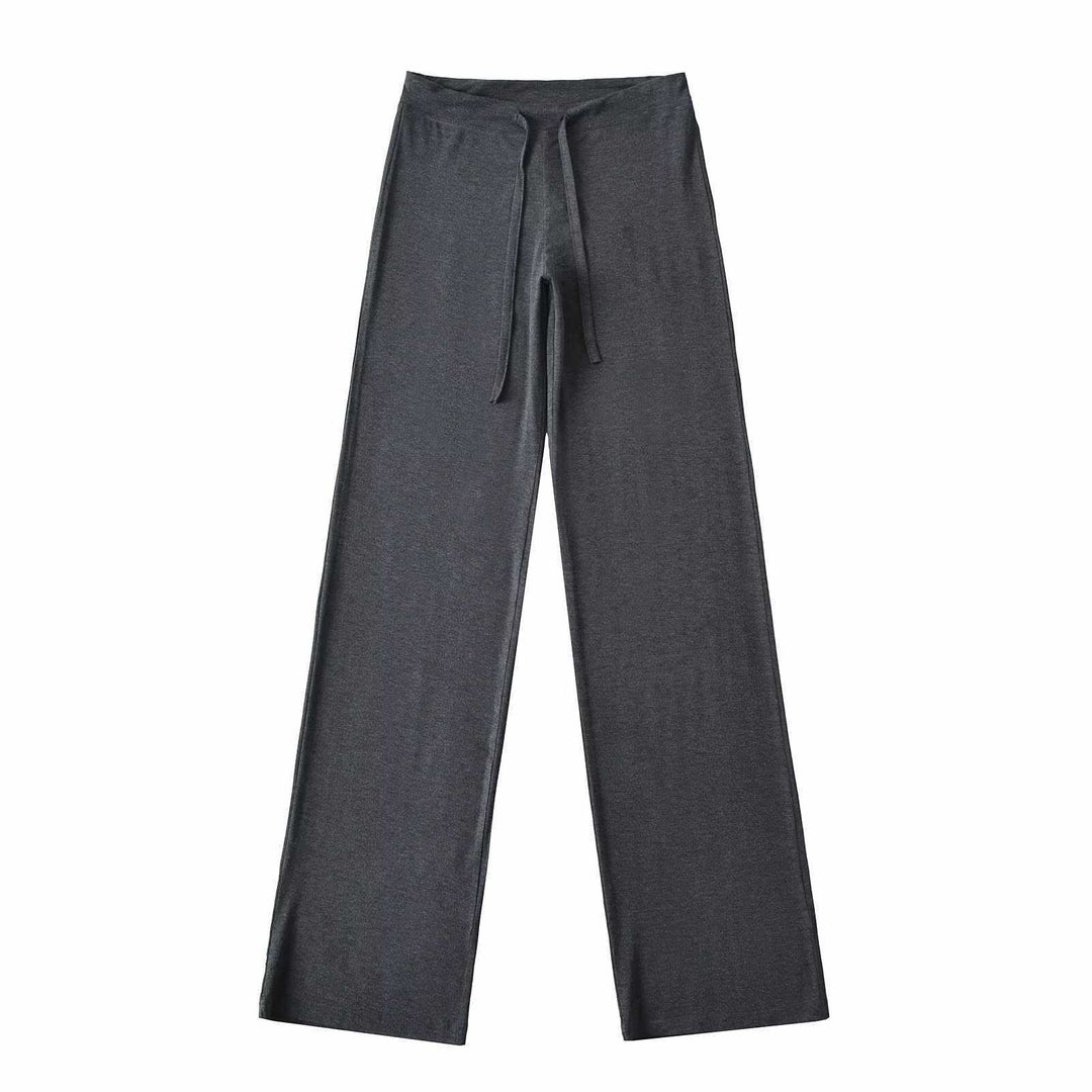 Lune London casual wide jersey pants for women