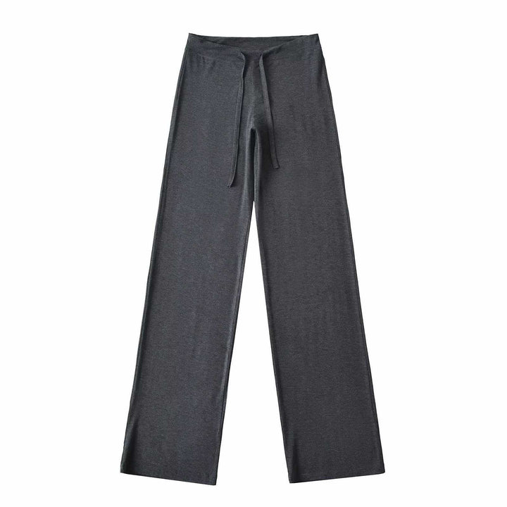 Lune London casual wide jersey pants for women