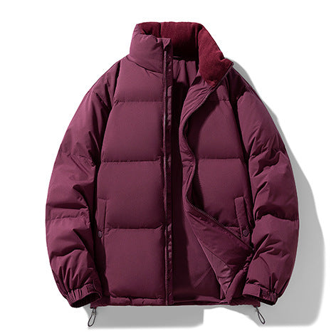 Ladies thermal insulated quilted jacket with high collar Lune London