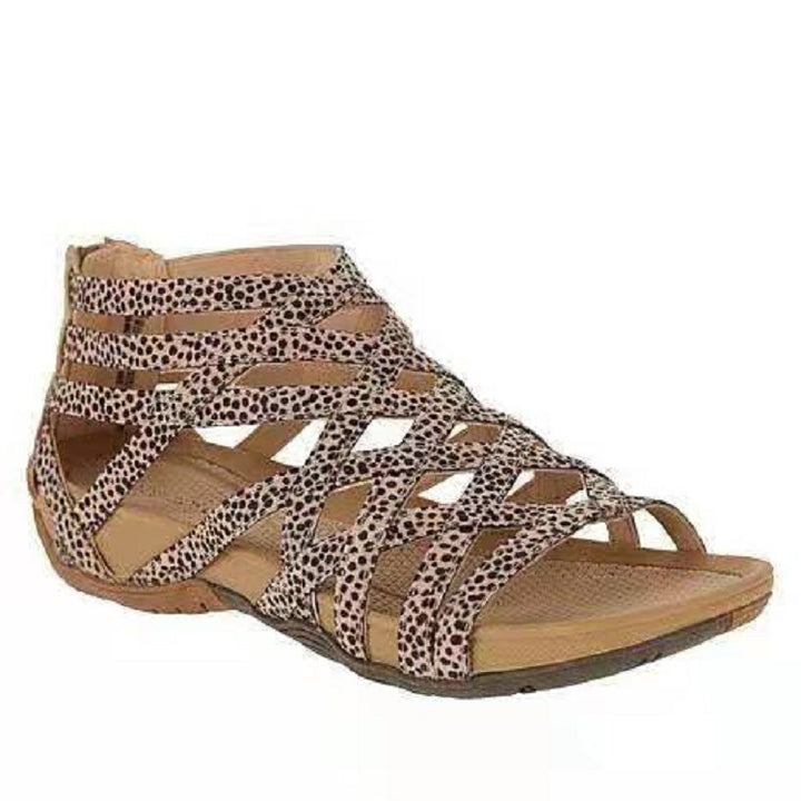 Comfortable bath sandals for women with a breathable surface and a flexible sole Lune London