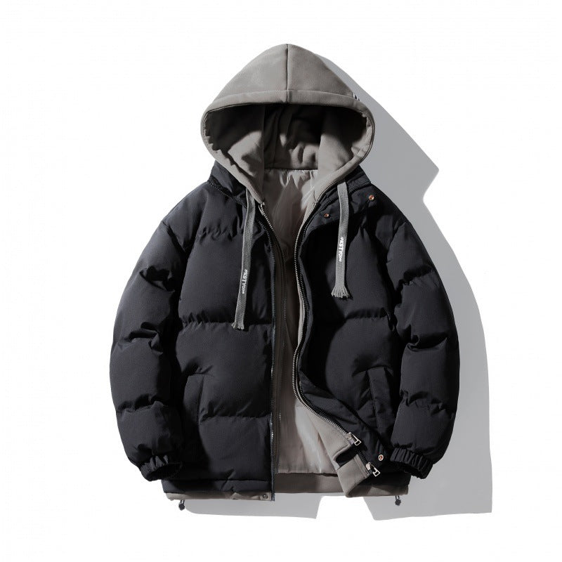 Elegant women's padded down jacket with removable hood Lune London