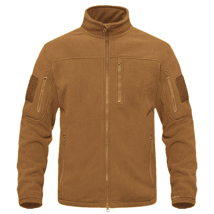 Fleece jacket for men with practical pockets Lune London