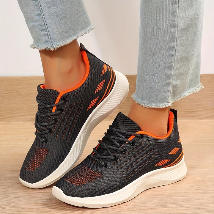 Women's athletic shoes with breathable upper material and non-slip outsole Lune London