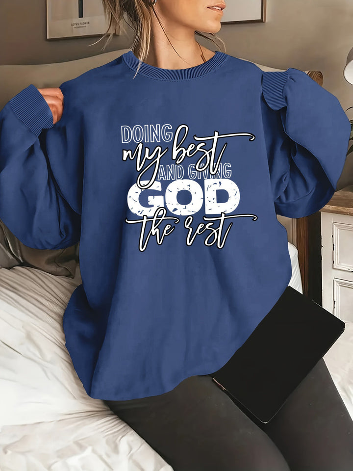 Pull femme avec motif personnalisé Chic & Stil