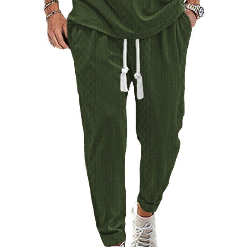 Men's sporty jogger pants with modern accents Lune London