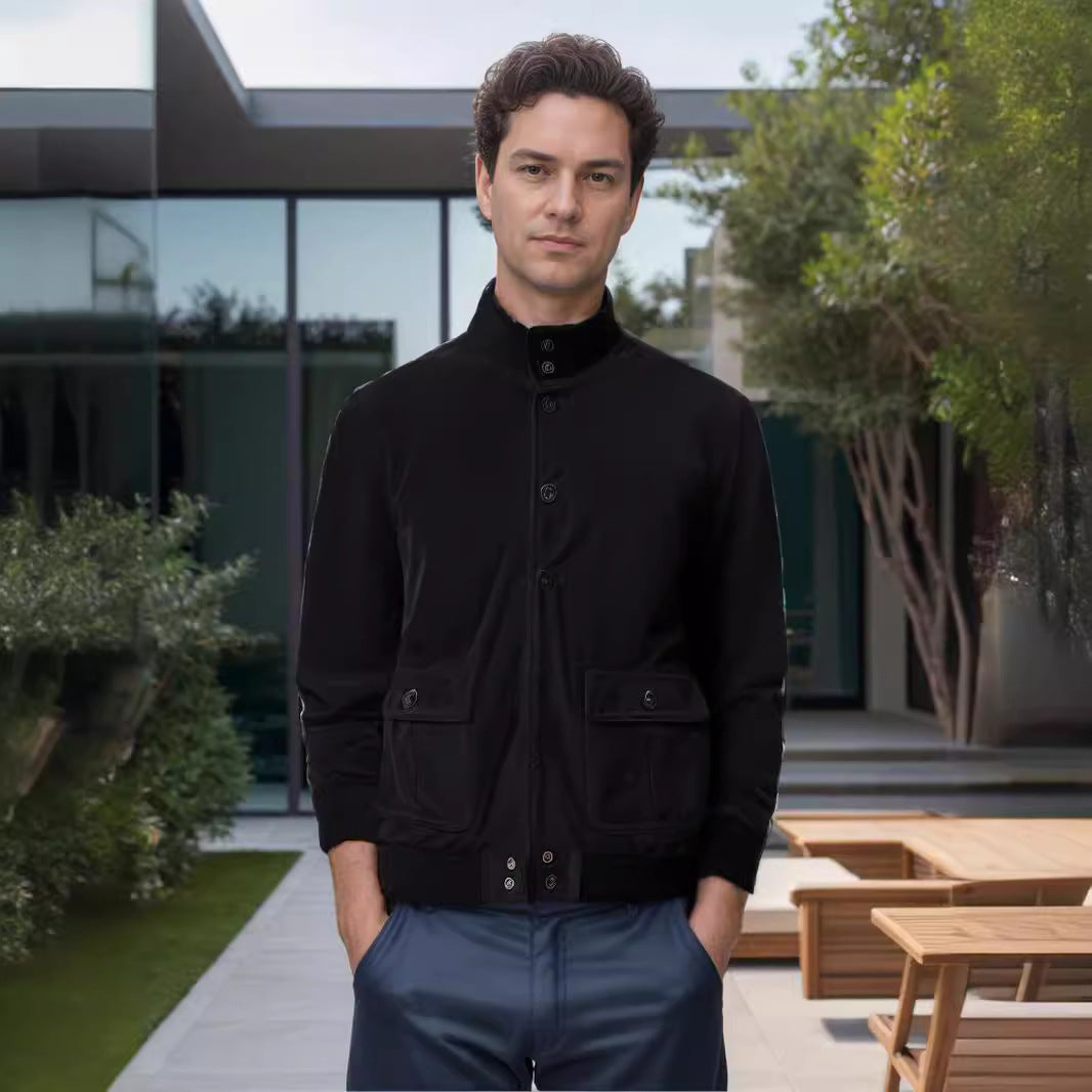 Men's utility jacket with multiple practical pockets Lune London