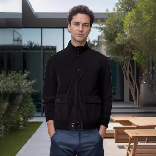 Men's utility jacket with multiple practical pockets Lune London