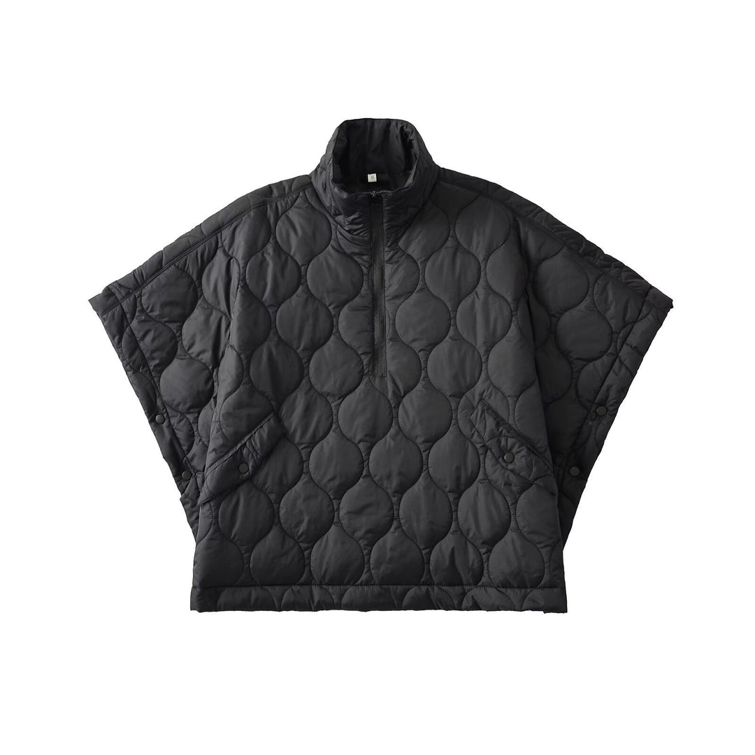 Quilted transition jacket for Damen with a high collar and practical pockets Lune London