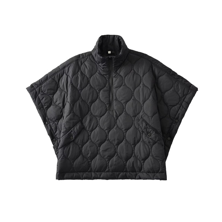 Quilted transition jacket for Damen with a high collar and practical pockets Lune London