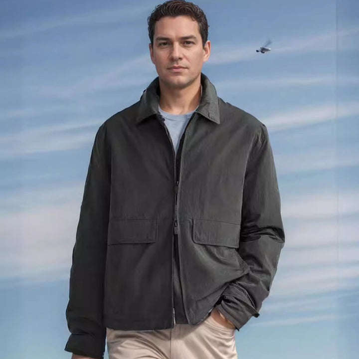 Casual jacket for men with practical pockets and modern cut Lune London