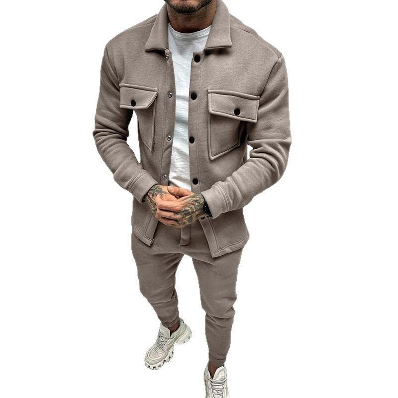 Modern leisure suit for men with practical pockets Lune London