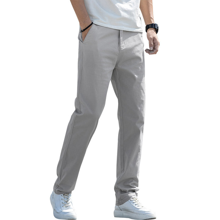 Light leisure pants for men with a practical cut and comfortable fit Lune London