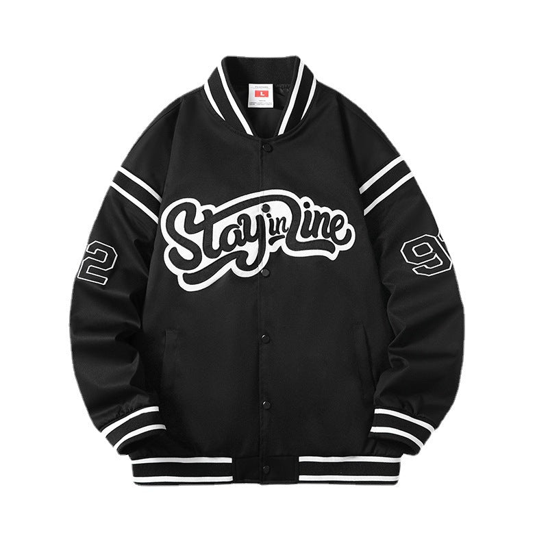Lune London men's sporty college jacket