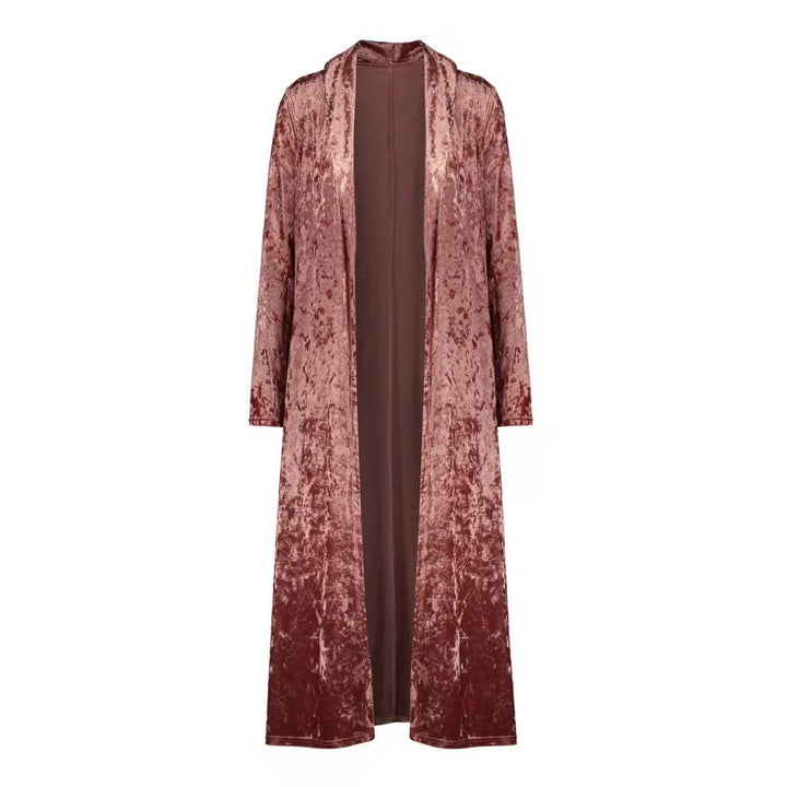 Lady Velvet Duster Coat Lune London