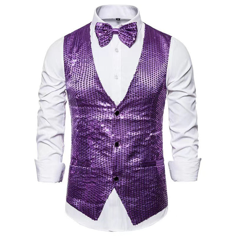 Elegant suit for men with sparkling sequins and a slim fit ideal Lune London